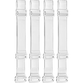 Usynlige klare bh-stropper 4-pak 10 mm bredde Gennemsigtig
