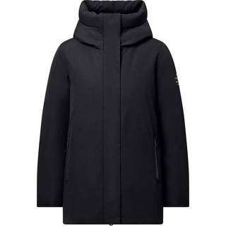 ECOALFtil kvinder. MCWGAJKMAKAL0255W24-319 Makalu jakke sort (S), Casual, Genanvendt polister, Bæredygtig