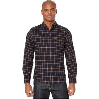 Fjällräven Övik Flannel Shirt Men-dark navy-M