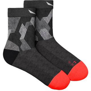 Salewa Women's Pedroc Camu All Mountain QRT Sock Vandresokker Damer størrelse 39-41 farve sort