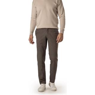GARDEUR Herren Hose braun meliert