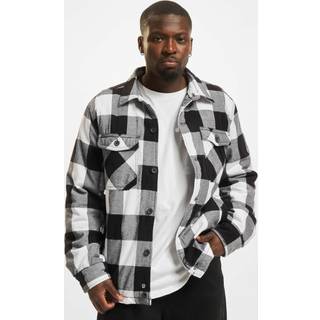 Brandit Lumber Jacket White-Black