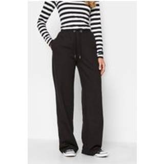 Lts Tall Black Wide Leg Joggers Ex Long > 20 Lts | Tall Women's Joggers - Ex Long 20