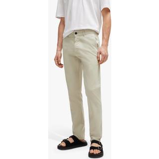 BOSS Orange Herren Chino beige Slim Fit