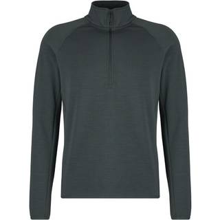 Heber Peak MerinoBlend SaplingHe. Half Zip Sweatere Herrer størrelse L farve grå