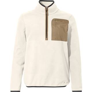 Vaude Women's Rosemoor Fleece Halfzip Fleecesweatere Damer størrelse 46 farve hvid