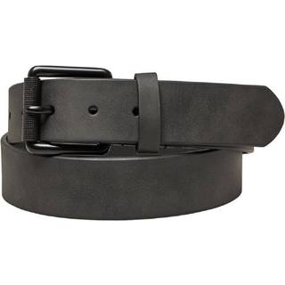 French Connection Herre Courtland Læderbælte Sort