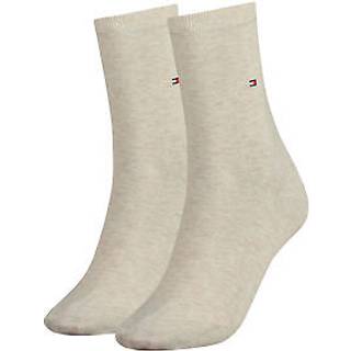 Tommy Hilfiger 2-pak Women Classic Casual Socks - Beige - Str 39/42