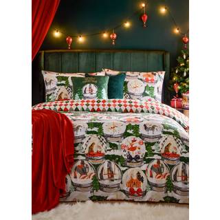 Furn Furn Pine Showtime Christmas Duvet Cover Set