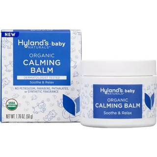 Hylands Baby Organic Calming Balm beroliger og slap af med ?kologisk lavendel Eucalyptus og Bergamot Frugtolie Sikker og blid hudl?ge testet 1,76