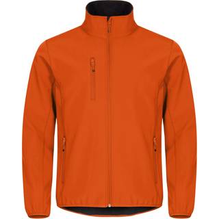 Clique 200910 Classic Softshell Jacket / Softshelljakke blodappelsin 2XL