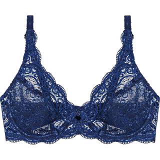Triumph Amourette 300 W BH med bøjle, blå, Størrelse: 70B, Dame