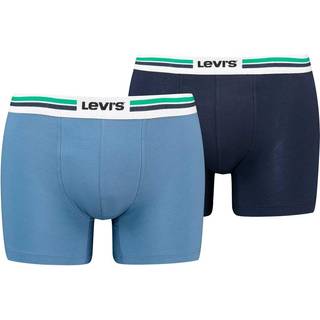 Levis 2-pak Men Sportswear Logo Boxer Brief - Navy/Blue - Small