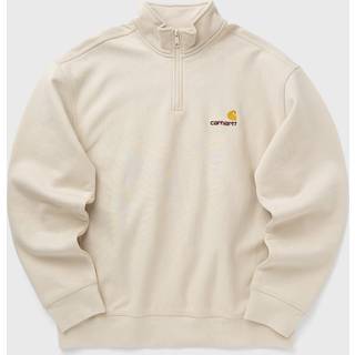 Carhartt WIP Half Zip American Script Half-Zip Sweater - M - moonbeam