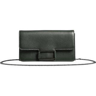 Magda Clutch, Bottle Green