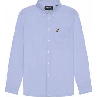 Lyle & Scott Lyle & Scott Light Blue Cotton Oxford Shirt - xlarge