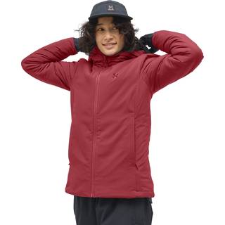 Haglöfs Women's Mimic Alert Hood Syntetisk jakke Damer størrelse S farve rød