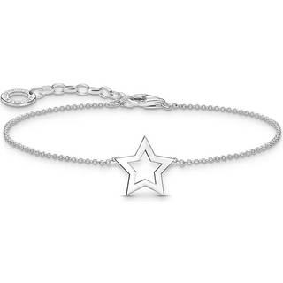Thomas Sabo A2162-001-21-L19V Silbernes Armband m. Stern-Anhänger