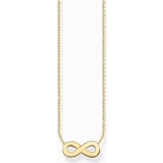 Thomas Sabo KE2221-413-39-L45V Vergoldete Kette mit Infinity Anhänger Damen