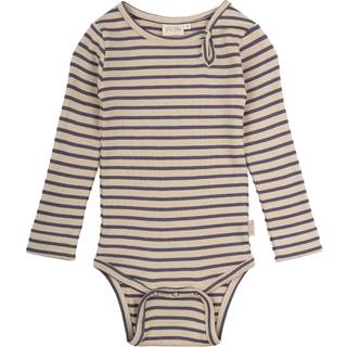 Petit Piao Dusty Violet/dark Offwhite Stribet Body Modal