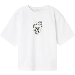 NAME IT T-shirt Somos Bright White