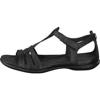 ECCO Flash - Sandaler i læder med tårem til damer - Sort - Size: 35 (UK 2.5-3)