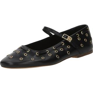 Tommy Hilfiger Maryjane Eyelets Sort BallerinaEU 38 (UK 5)