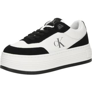 Leather Platform Trainers - White - EU 39