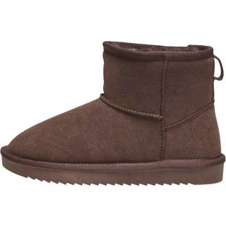 Only Shoes - Onlfeodora Teddy Lined Boot - 4566013 Chestnut