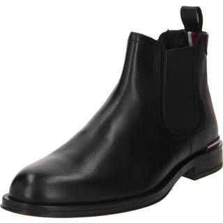 Leather Signature Tape Chelsea Boots
