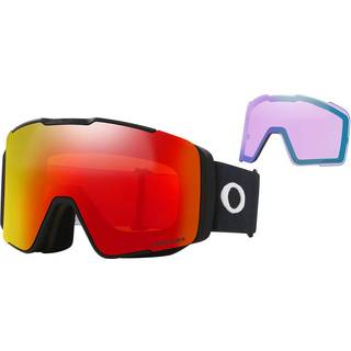 Oakley Line Miner Pro Prizm Snow Goggles L Black/Red