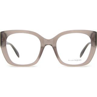 Alexander McQueen Kvinde AM0379O 004 Optiske stel Acetat Violet Cat Eye