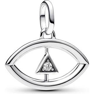 Pandora ME Evil Eye Medallion Charm - Silver