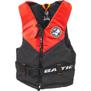 Sejlervest Baltic Classic E.I 50N, rød/sort, Small (30 - 50 kg)