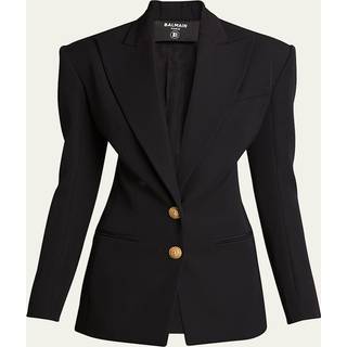 Balmain Virgin wool blazer - black - XS