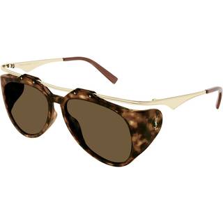SAINT LAURENT Kvinde SL M137/F AMELIA 002 Solbriller Bio-injekt Havana Brun Pilot