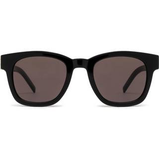 SAINT LAURENT Unisex SL M124 001 Solbriller Acetat Sort Sort Firkantet Normal