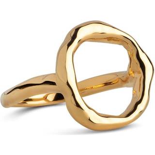 Enamel - Miriam ring i forgyldt sølv