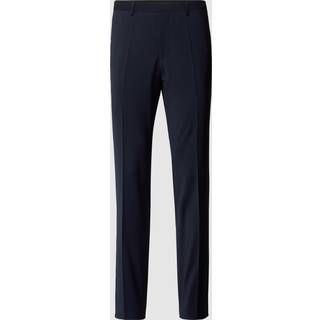 HUGO Herren Hose blau Slim Fit
