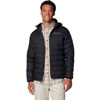 Columbia Men's Delta Ridge II Down Hooded Jacket Black, L