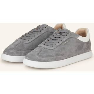 Suede Low Profile Trainers - Grey - EU 37