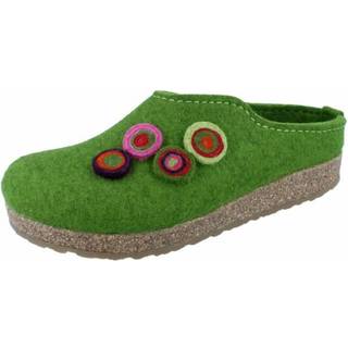 Haflinger Women's Kanon Hyttesko Damer størrelse 38 farve grøn