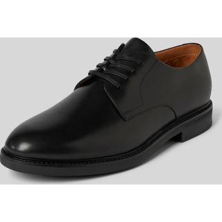 Polo Ralph Lauren Polo Ralph Lauren Black Asher Burnished Leather Derby Shoes