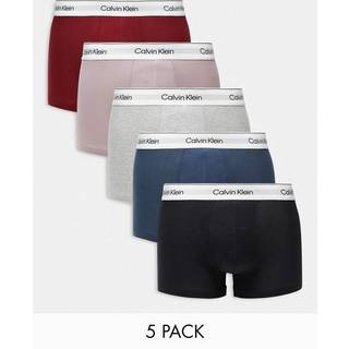 Calvin Klein 5-pak Holiday Modern Cotton Trunks - Mixed - Medium