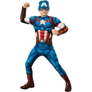 Captain America Classic Avengers børnekostume STR. M