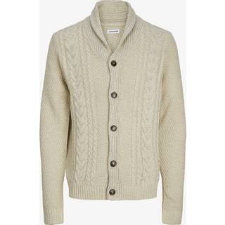Ensfarvet Strikket Cardigan