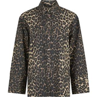 Neo Noir Dita Leo Skjorte - Leopard - str. 34