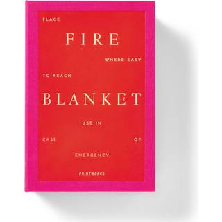 Printworks - Fire Blanket, Cerise - Andet tilbehør - Lyserød