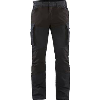 Blåkläder 1457 Service Buks denim stretch / Service Arbejdsbuks denim stretch - D112 - Marineblå/Sort