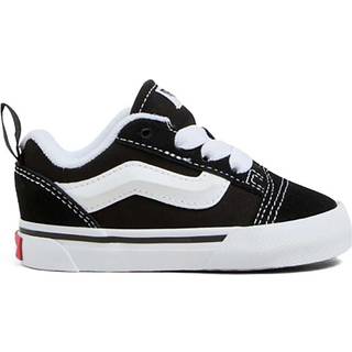 Vans - Toddler  Knu Skool Shoes (1-4 Years), Black, Size: 25 - Black - 25